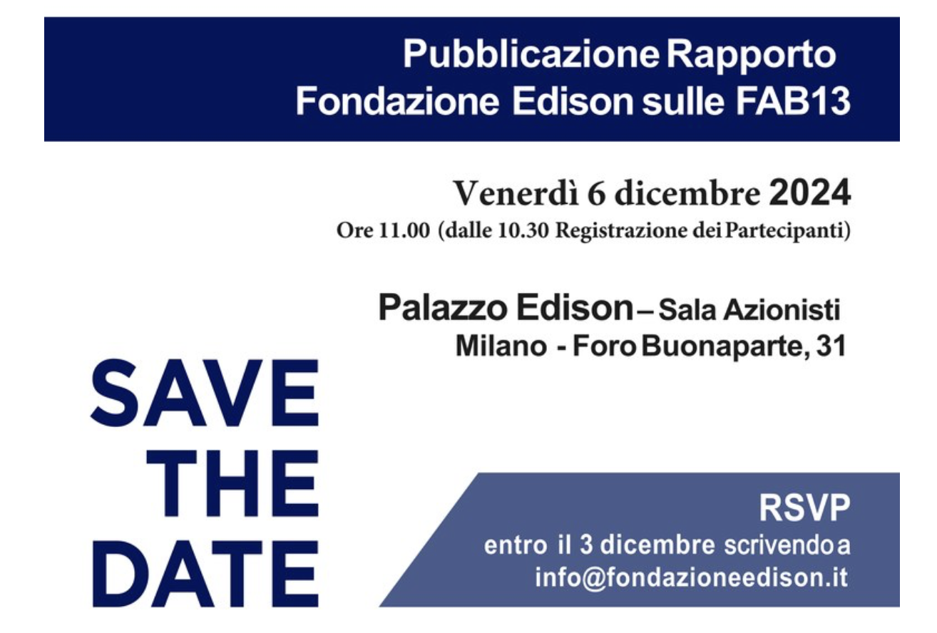 Presentazione del Rapporto "FAB13. Le 13 aziende storiche del made in Italy farmaceutico"